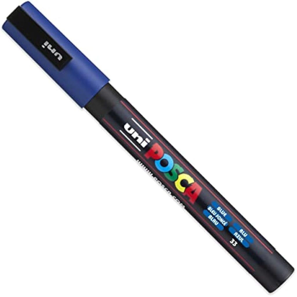 Posca Paint Marker Pens – PC-3M & PC-5M Set of 20 in Canvas Wrap