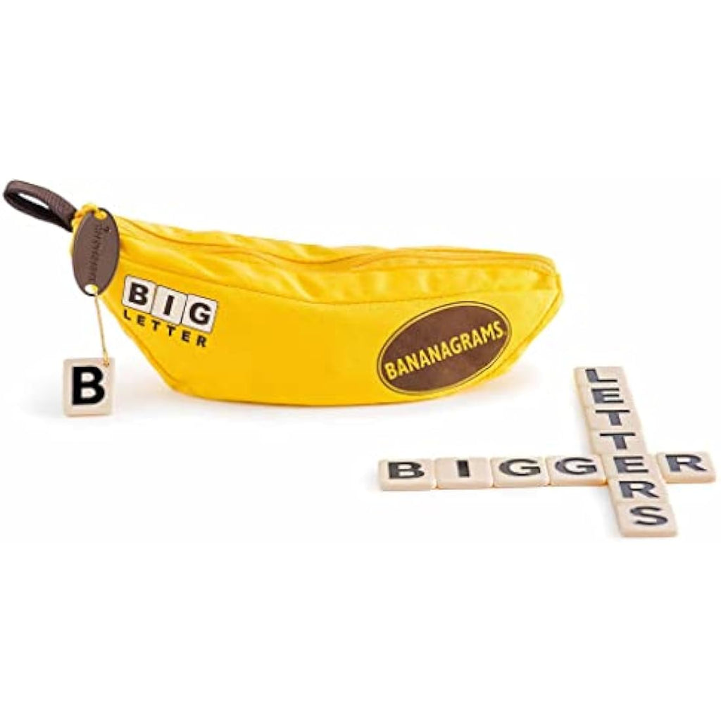 Bananagrams Big Letter Word Game – Large Tiles for Low Vision