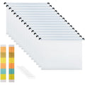 Jolof Store A4 Suspension Files - 15 Pack Polypropylene Hanging Folders