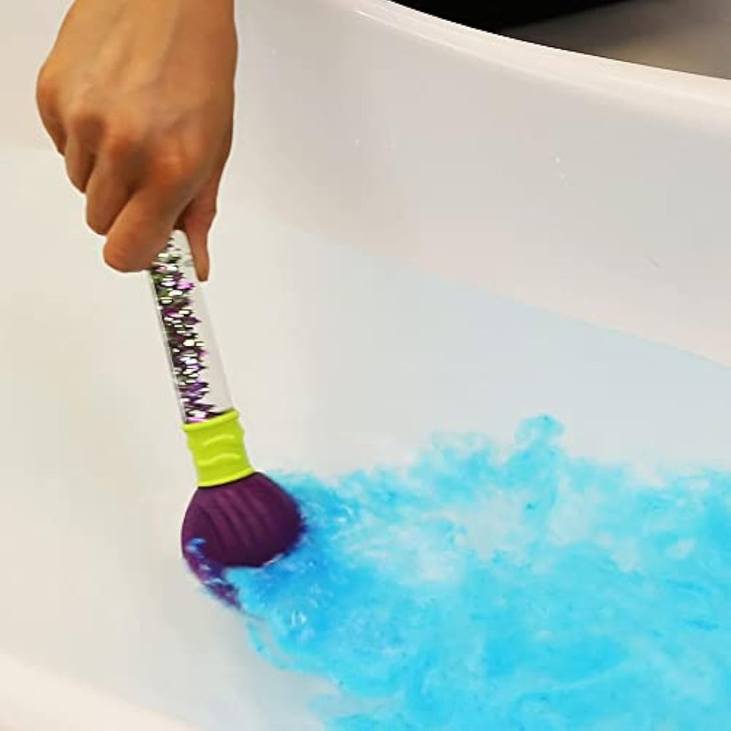 Zimpli Kids Baff Bombz Magic Brush - 4 Pack Vegan Bath Bombs for Kids