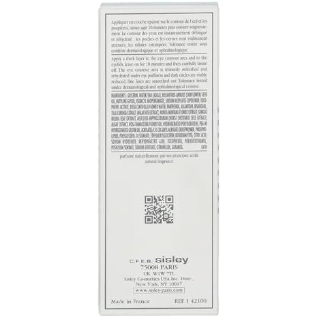 Sisley Paris Eye Contour Mask – Anti-Aging Luxury Skincare, 30ml