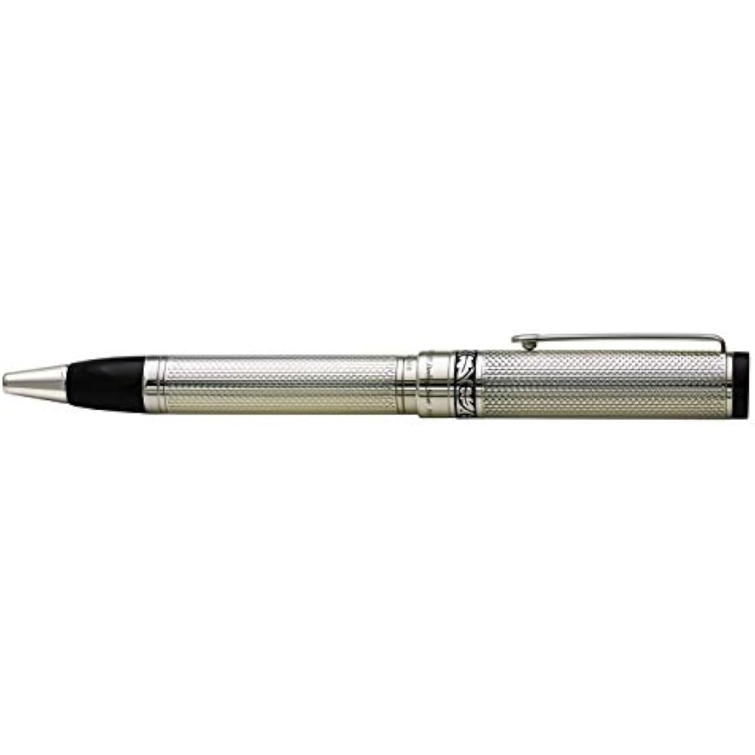 Xezo Tribune Ballpoint Pen | Solid Sterling Silver & Platinum Plated