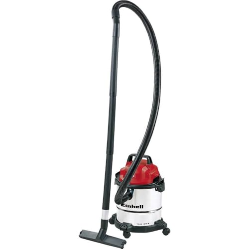 Einhell TC-VC 1812 S Wet & Dry Vacuum Cleaner | 1250W Stainless Steel