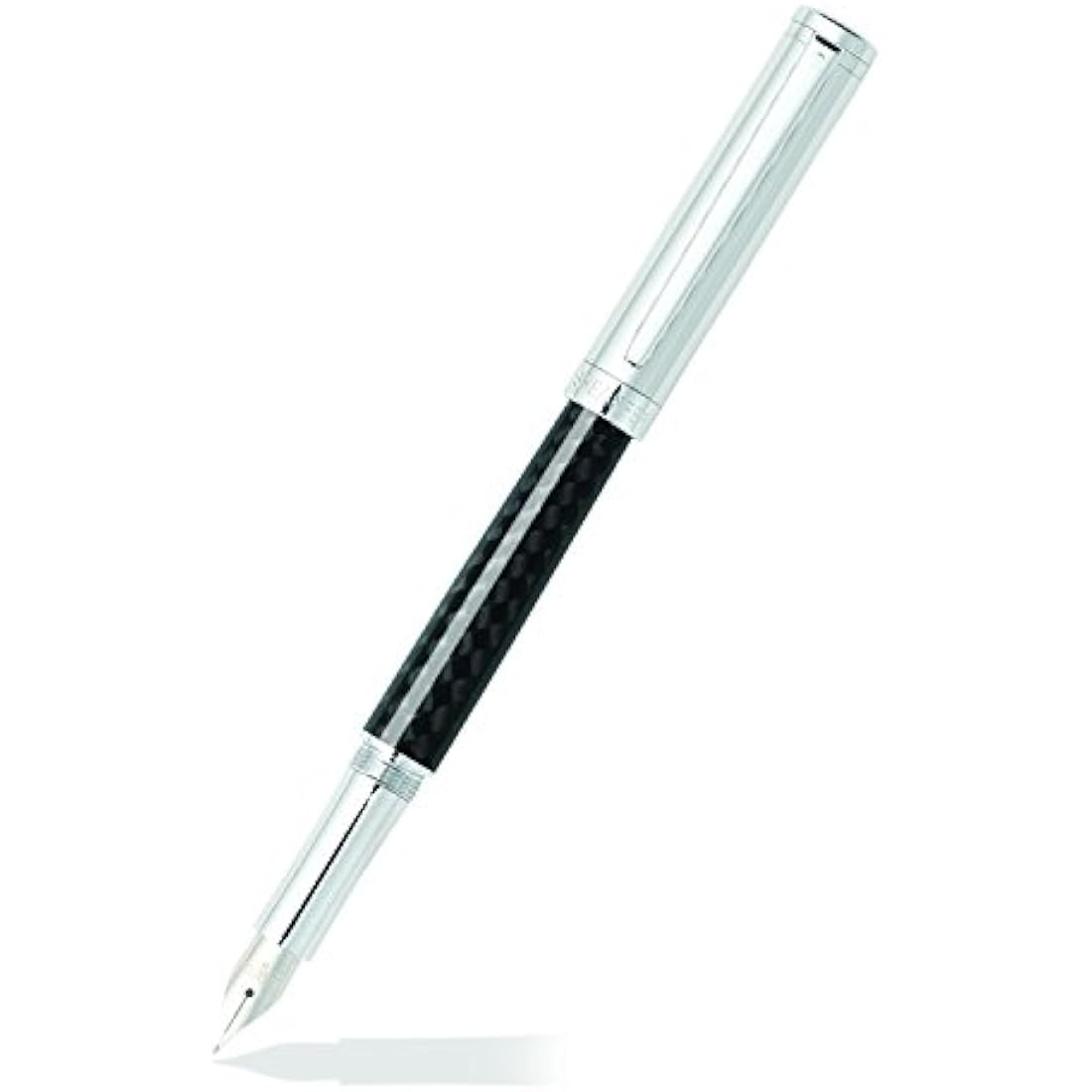 Sheaffer Intensity Fountain Pen – Carbon Fibre & Chrome, Medium Nib