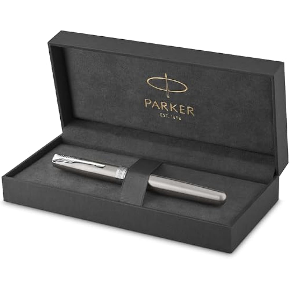 Parker Sonnet Fountain Pen – Stainless Steel & Palladium, Medium Nib