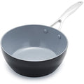 GreenPan Valencia Pro Ceramic Non-Stick 20cm Chef's Pan | Induction Grey