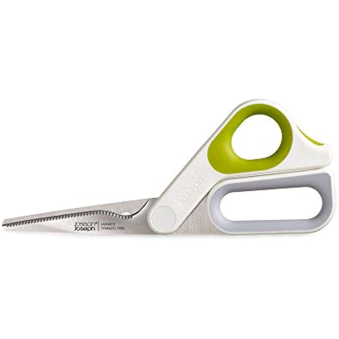 Joseph Joseph PowerGrip Kitchen Scissors with Herb Stripper – Green