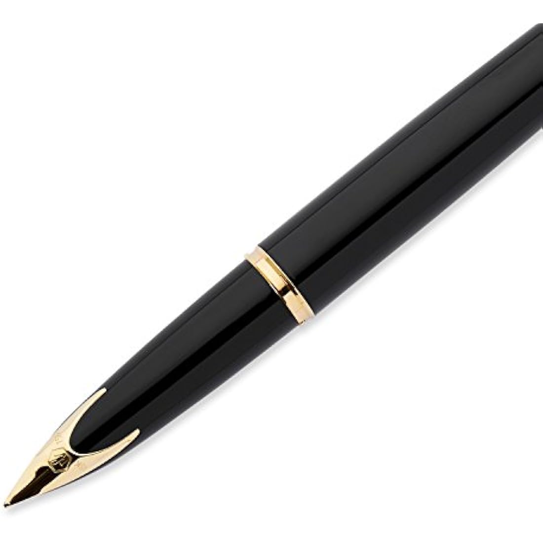 Waterman Carène Fountain Pen – Black Sea & 23k Gold – Medium 18k Nib