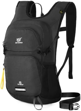 SKYSPER 15L Hiking Backpack – Lightweight Recycled Travel Day Pack