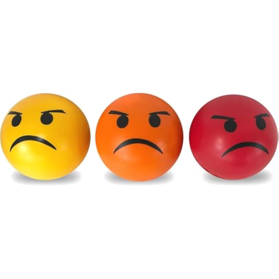 #winning Emoticon Stress Balls - 3 Pack Hand Therapy & Grip Strength