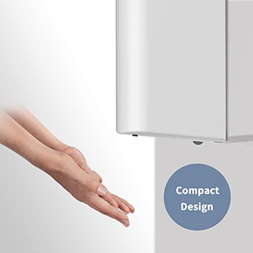 AIKE AK2630S High Speed Automatic Hand Dryer | 1400W White Commercial