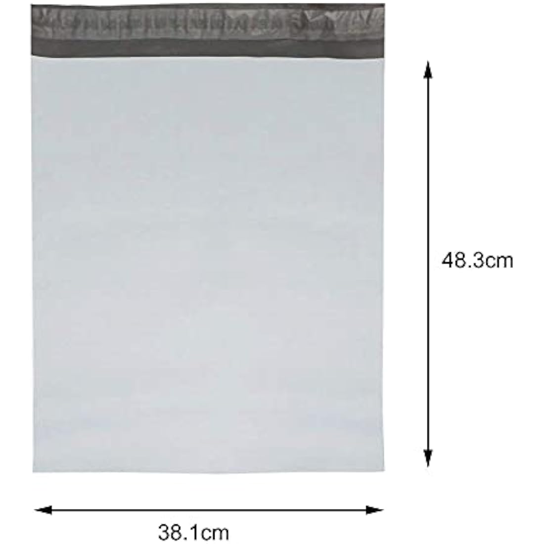Mailing Bags | 100 Pack Waterproof Opaque Shipping Sacks
