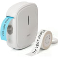 PRT Portable Bluetooth Label Maker – Mini Inkless Sticker Printer, White