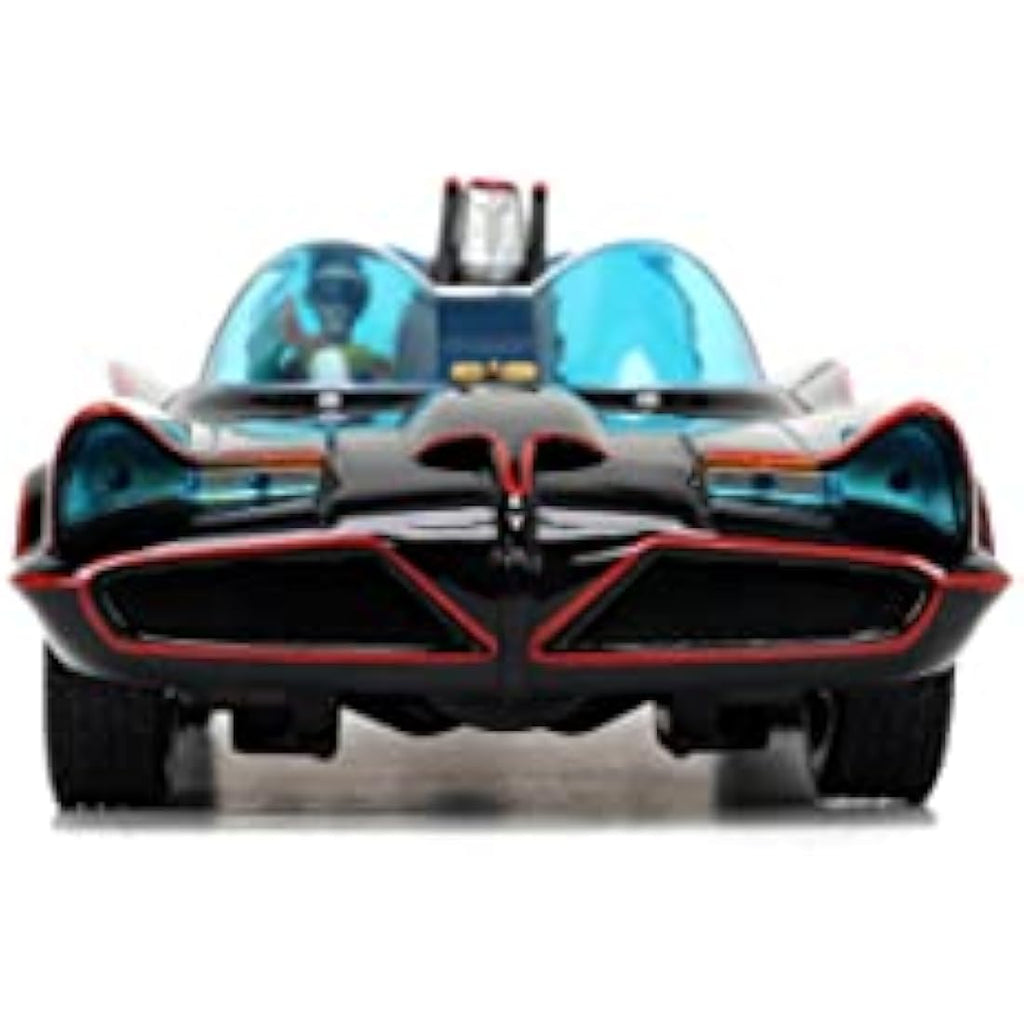 DC Comics 1966 Batmobile 1:24 Die-Cast Car with 4 Figures