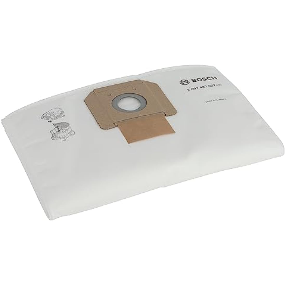 Bosch Fleece Filter Bags for GAS 35 L/M AFC SFC+ Vacuum – 5 Pack