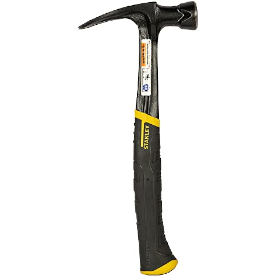 Stanley FatMax AntiVibe All Steel Rip Claw Hammer - 450g (16oz) Black
