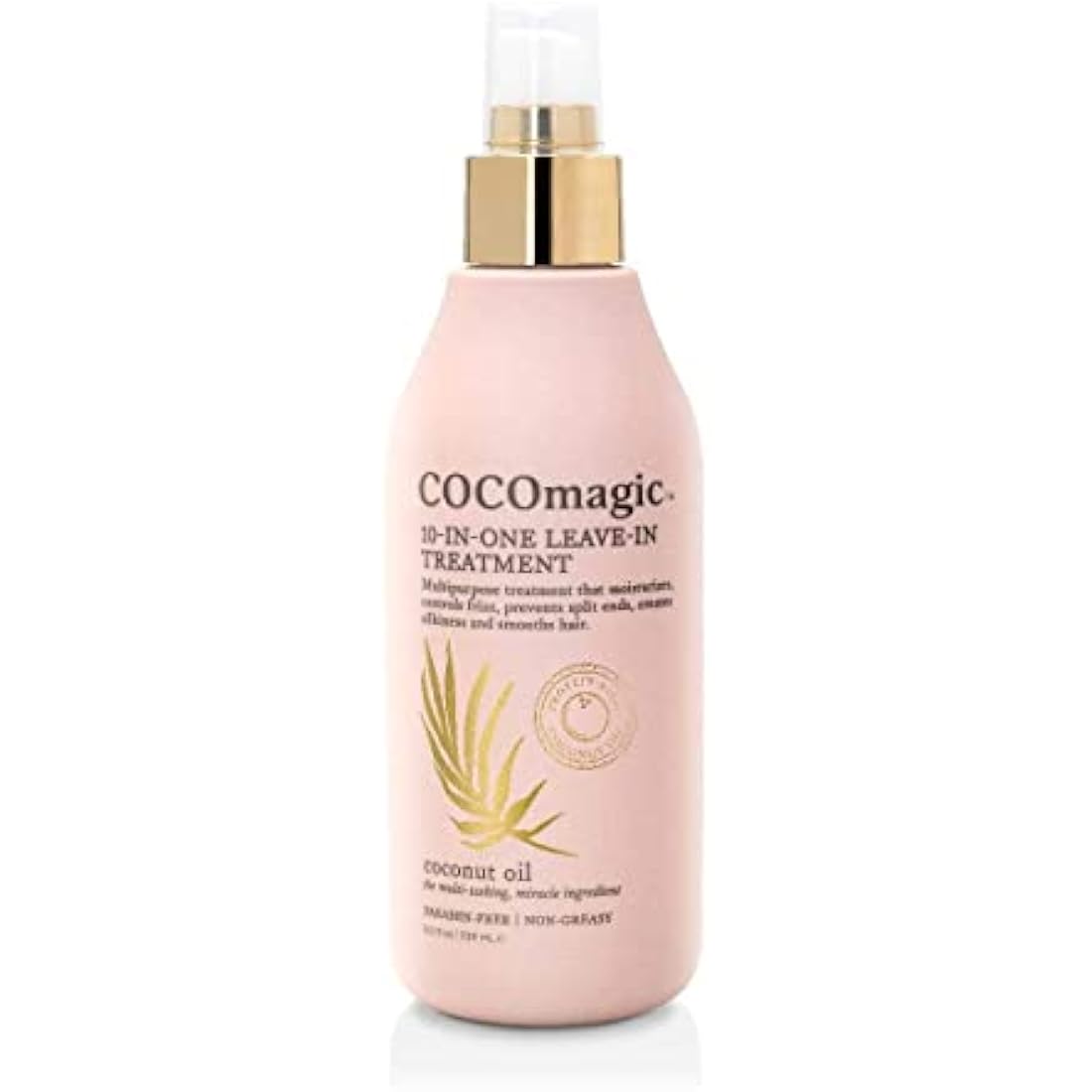 CocoMagic 10-in-1 Leave-In Hair Treatment with Coconut Oil, 8 oz