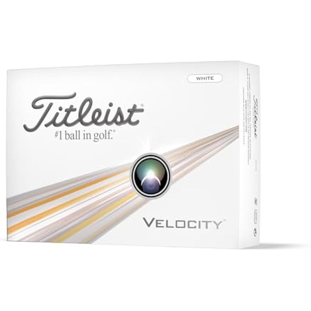 Titleist Velocity Golf Balls – High Speed LSX Core – 12 Ball Pack