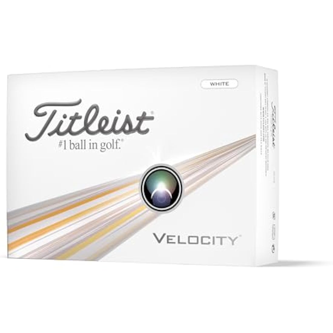 Titleist Velocity Golf Balls – High Speed LSX Core – 12 Ball Pack