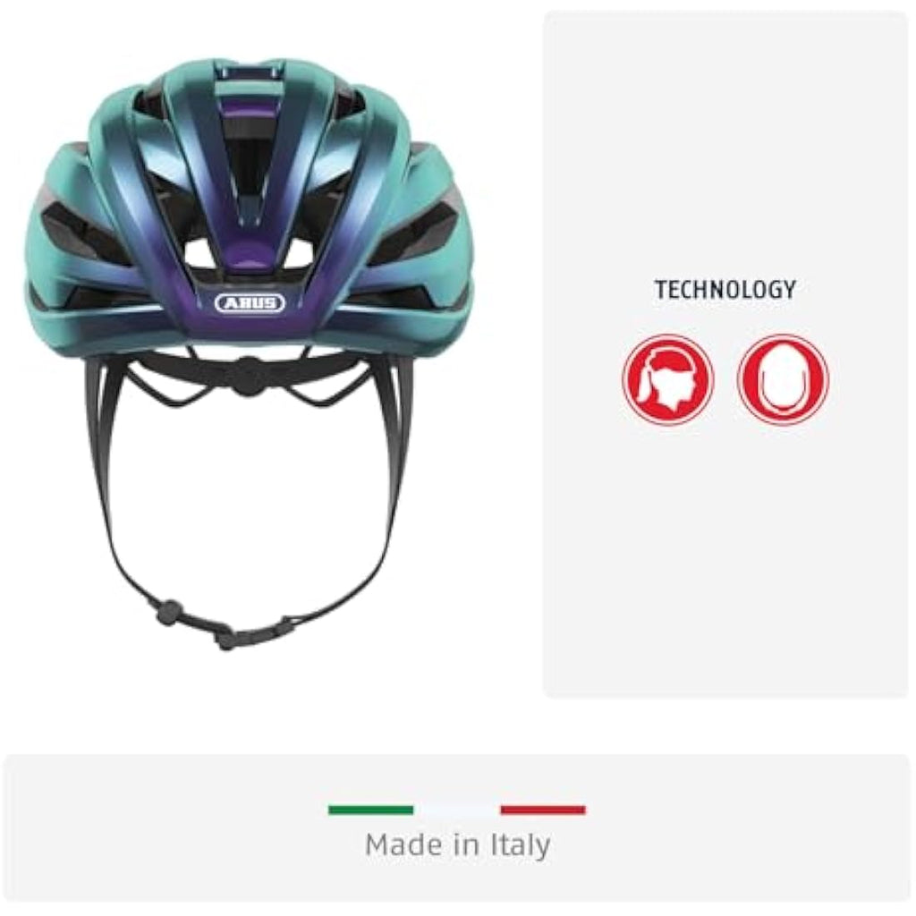 ABUS StormChaser ACE Road Bike Helmet – Lightweight Racing Bicycle Helmet