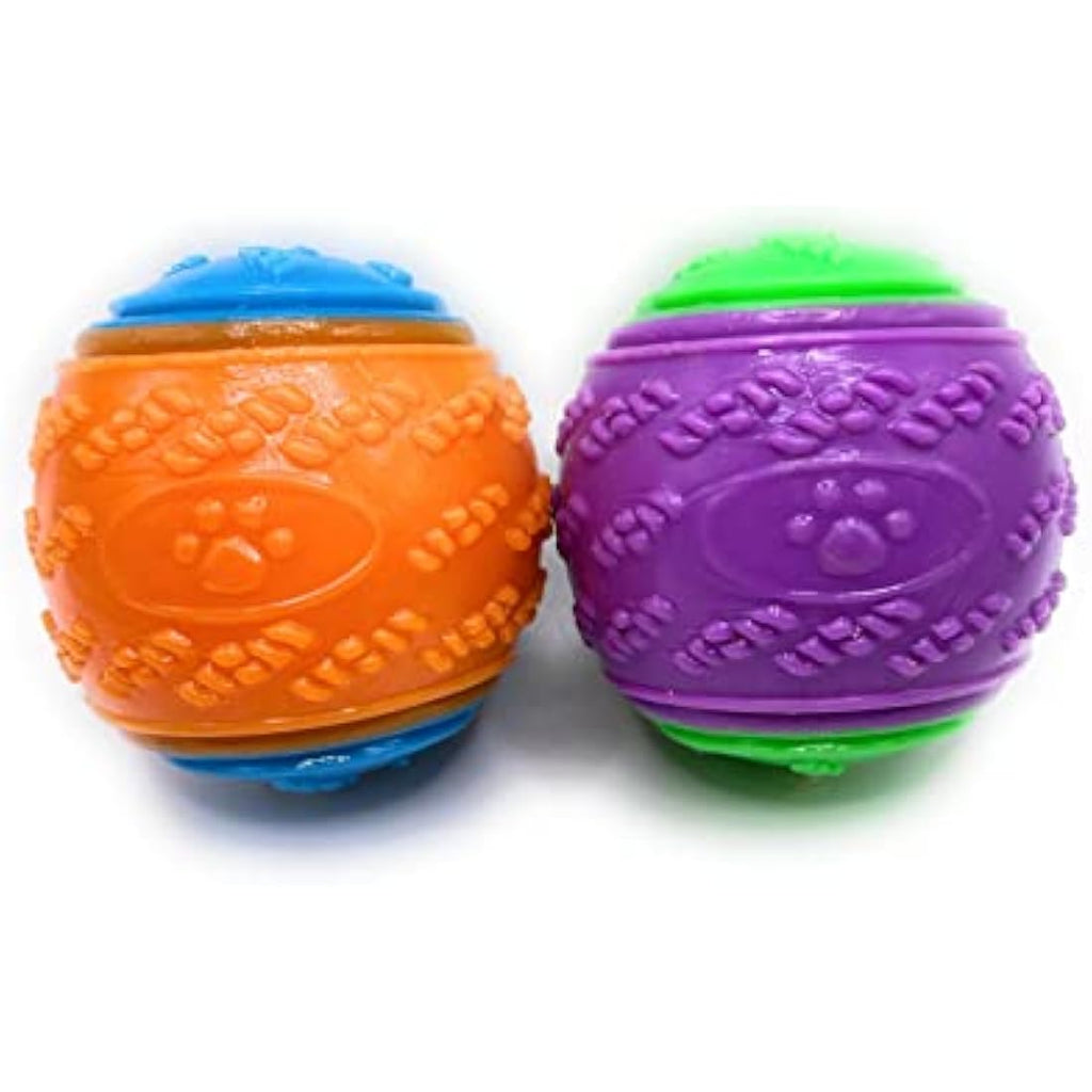 Matchless Scooby-Doo Squeaky Dog Toy Balls – Durable 2-Pack for All Breeds