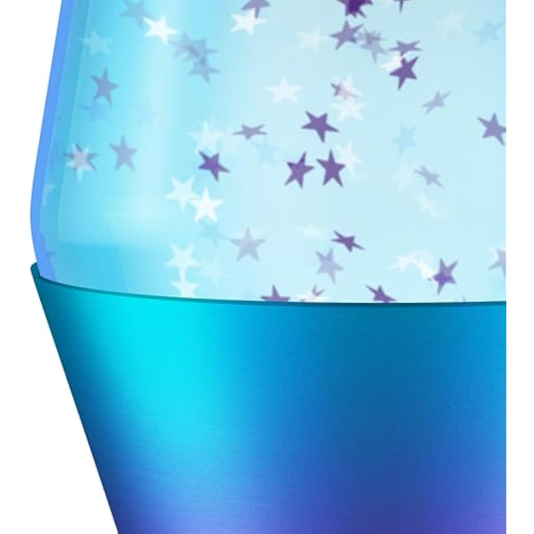 Lava Lamp – 14.5" Chrome Star Glitter Motion Lamp in Green |
