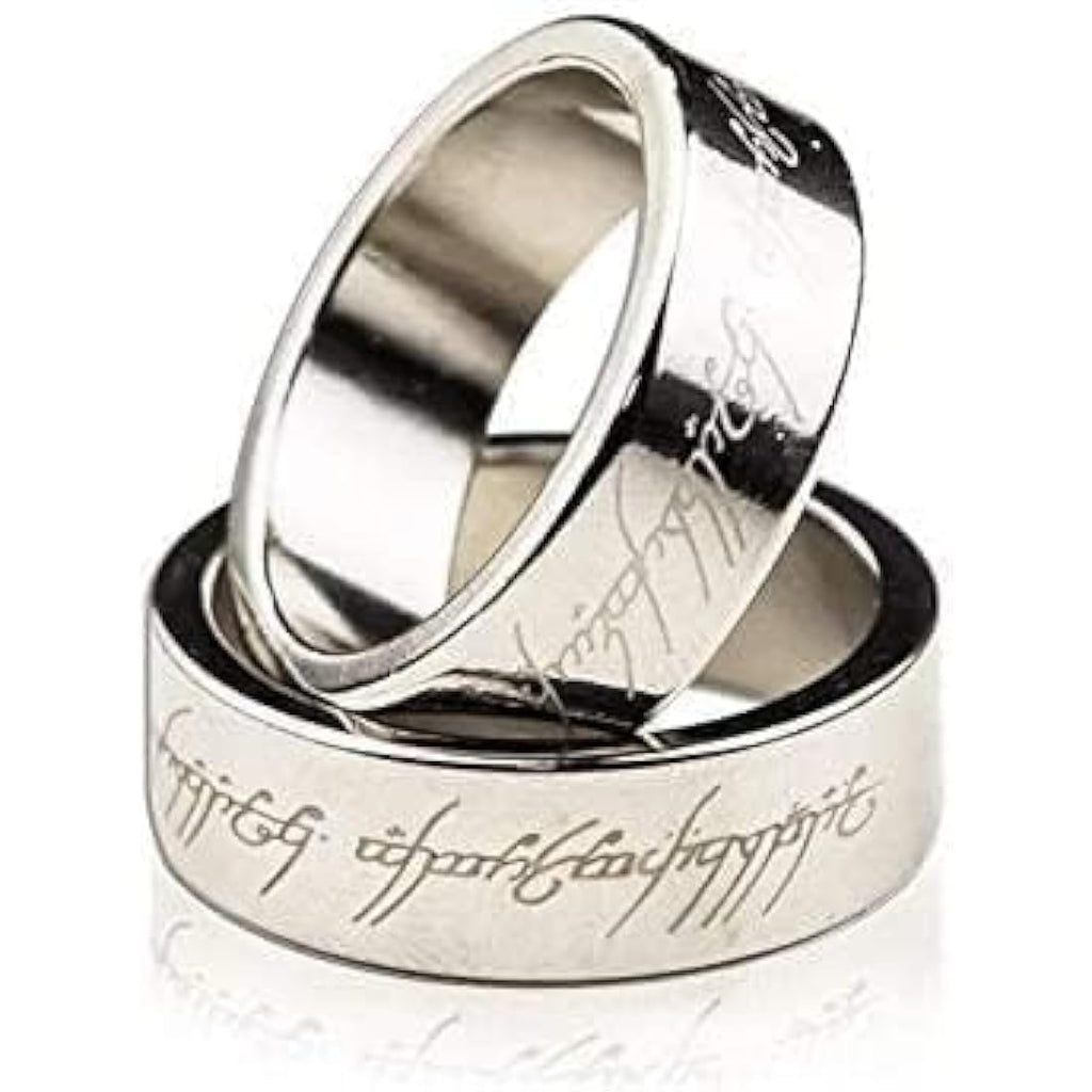 MOMOMAGE Silver Engraved Magnetic PK Ring – Stage Magic Gimmick (20mm)