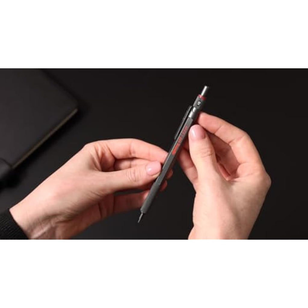 Rotring 600 Mechanical Pencil | 0.5 mm Metal Body | Dark Stone