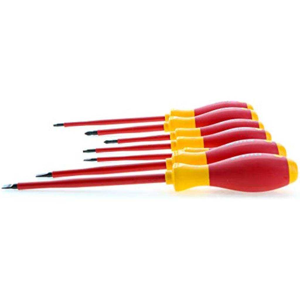 Wiha 32097 7-Piece Insulated SoftFinish Screwdriver Set - 1000V Rated