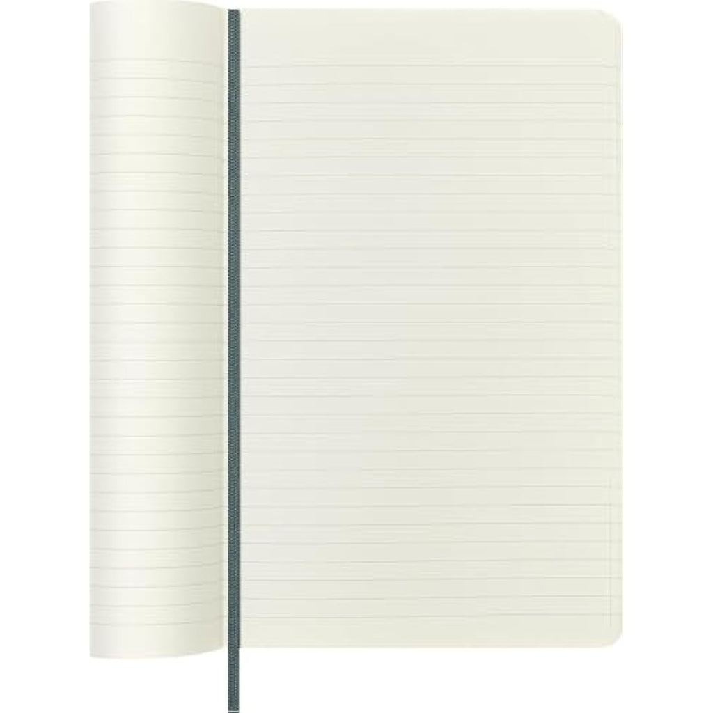 Moleskine Vegan Python-Effect Notebook | Large 13x21cm Journal - Green
