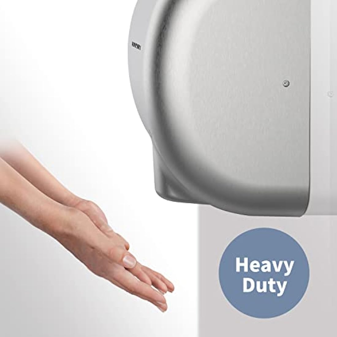 anydry 2800 Commercial Hand Dryer – Brushed Stainless Steel, 1450W