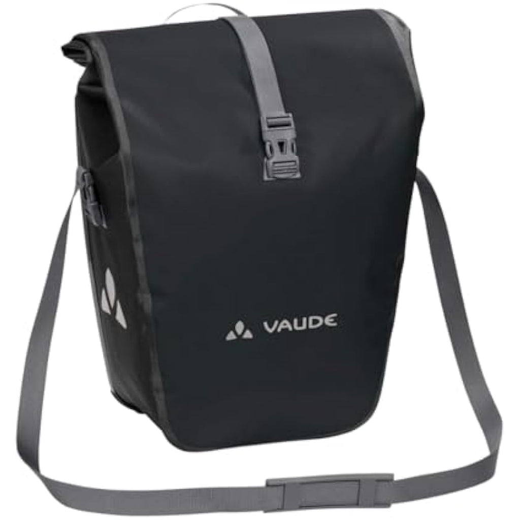 Vaude Aqua Back Single Waterproof Rear Bicycle Pannier Bag - Black