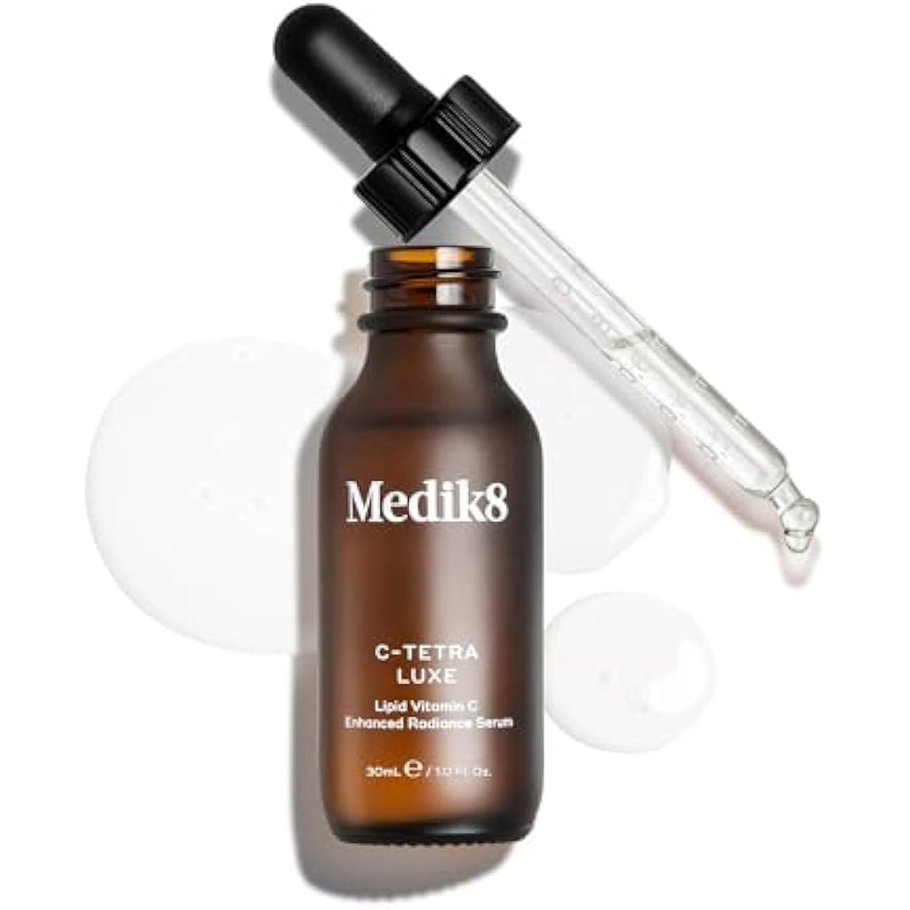 Medik8 C-Tetra Luxe | 14% Vitamin C Radiance Serum with Squalane – 30ml