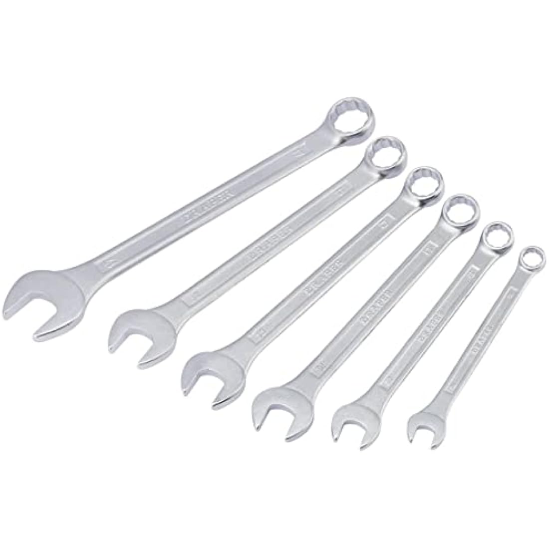 Draper Metric Combination Spanner Set - 6 Piece Hand Tool Wrench Kit