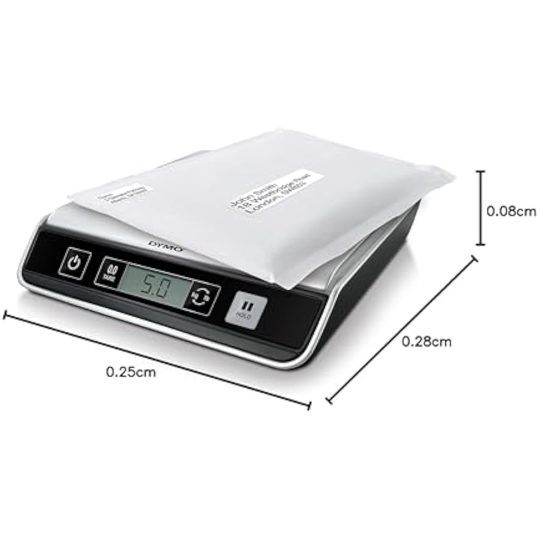 DYMO M10 Digital Shipping Scale | 10kg Capacity | Compact Postal Scale