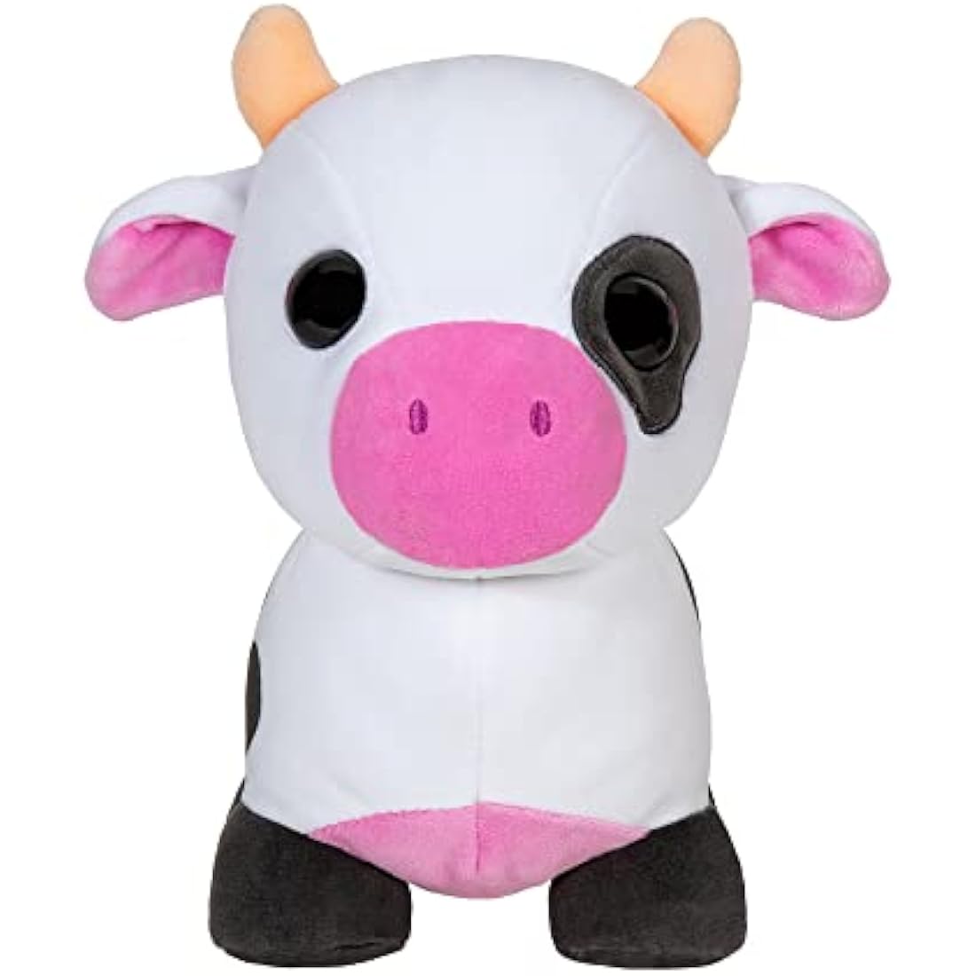 Adopt Me! Cow Collector Plush – 8-Inch Soft Stuffed Toy with Virtual Code