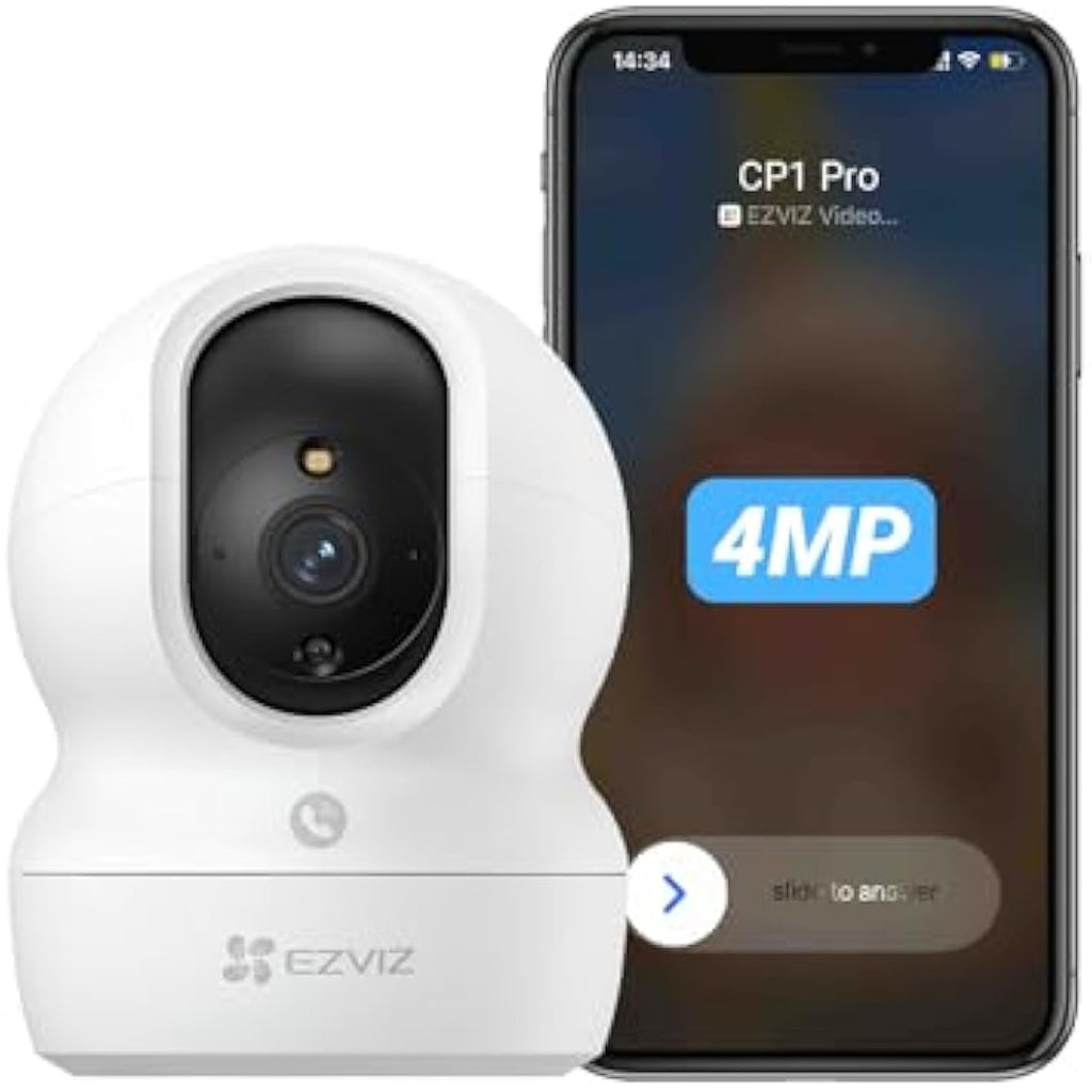 EZVIZ CP1 Pro 2K+ 4MP Indoor Security Camera | Color Night Vision