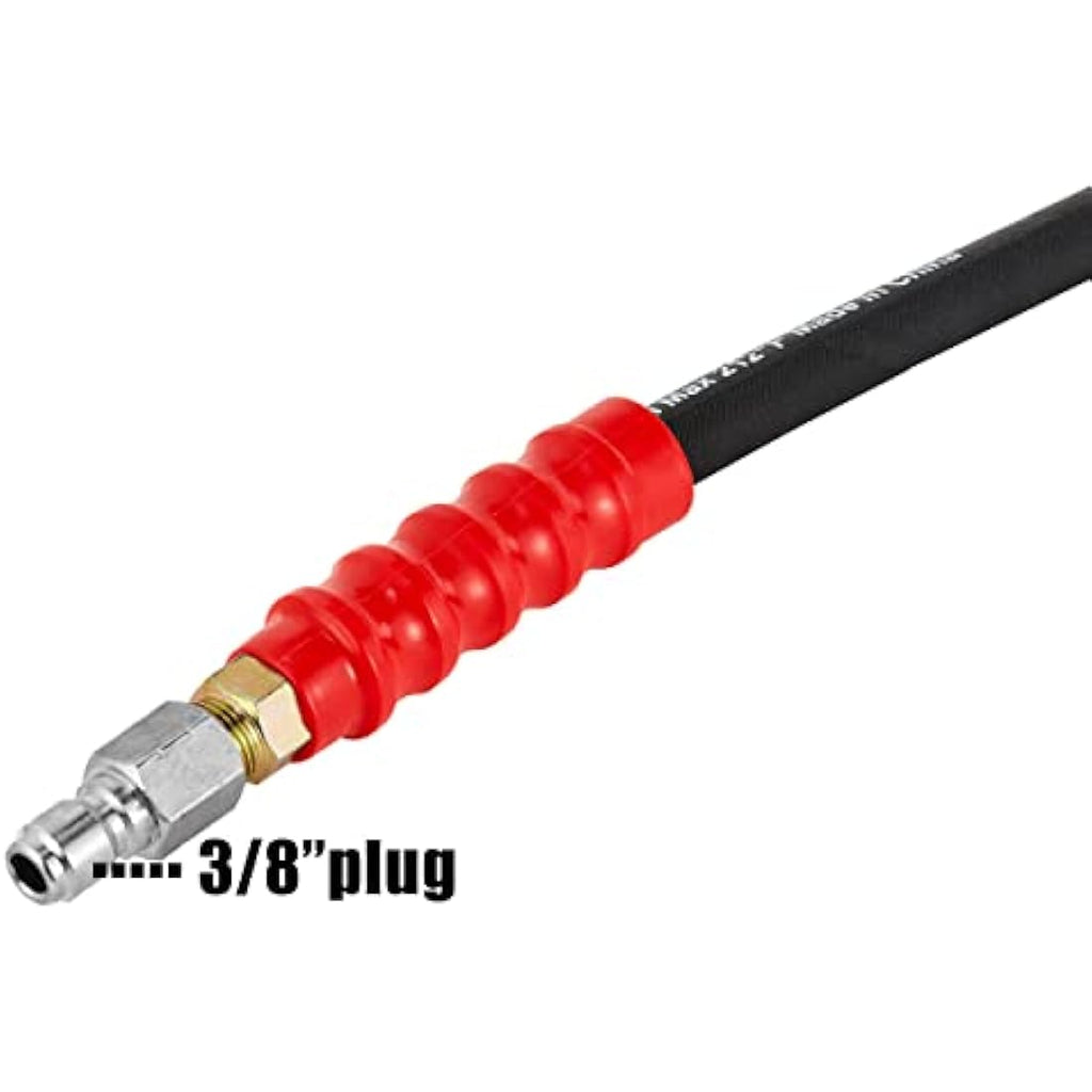 Jolof Store Pressure Washer Hose | 50 FT x 3/8 Inch | 4000 PSI Wire Braided
