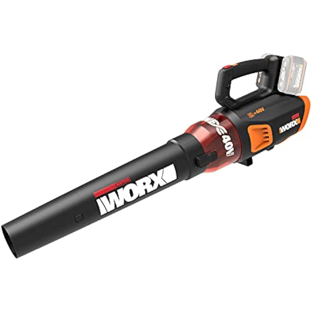 WORX WG584E.9 40V Brushless Leaf Blower | Cordless Turbine Fan