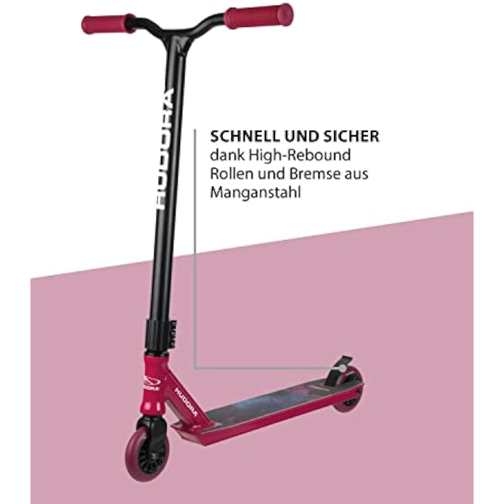 Hudora Stunt Scooter – Lightweight Freestyle Trick Scooter for Kids