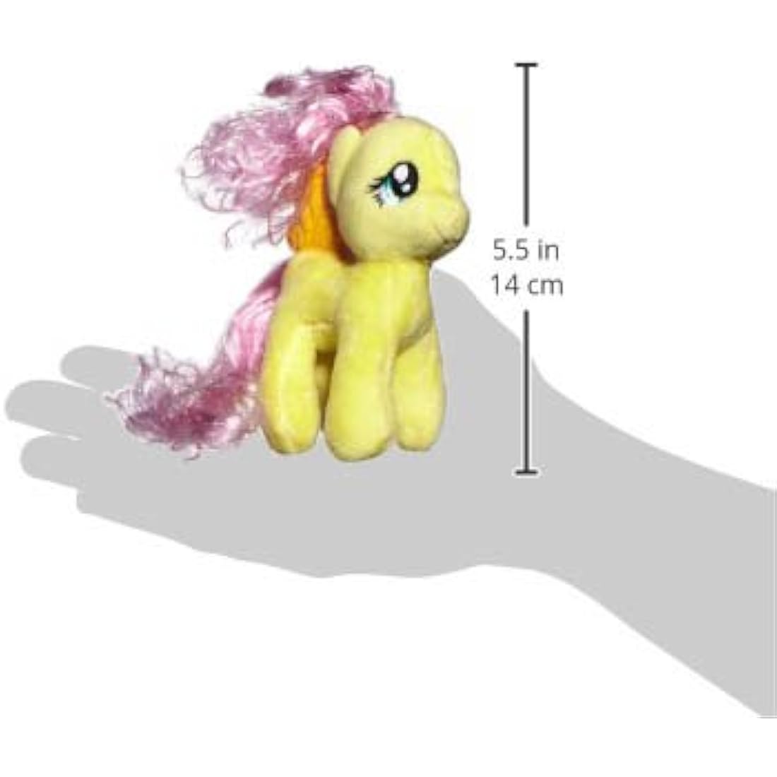 Ty My Little Pony Fluttershy Plush Keyring – 9cm Collectible Toy