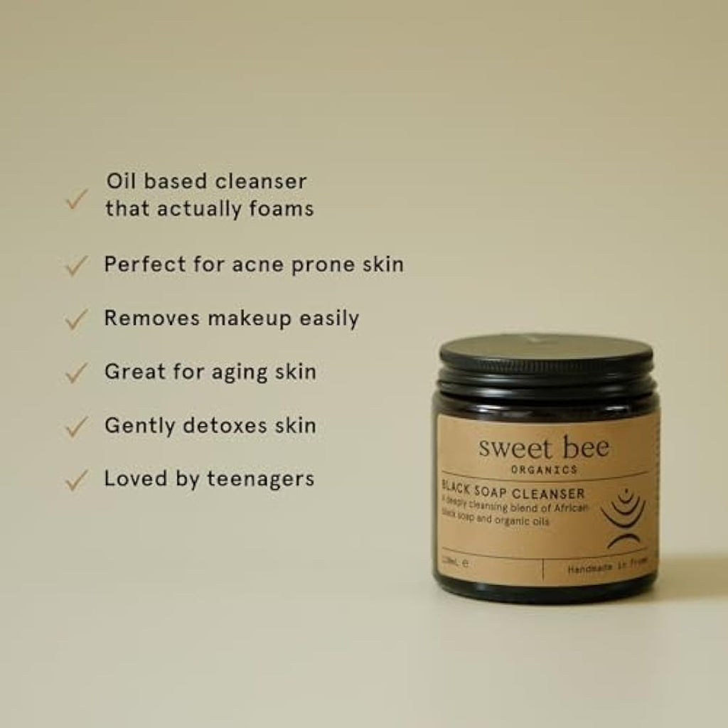African Black Soap Face Wash – Clarifying Acne Cleanser