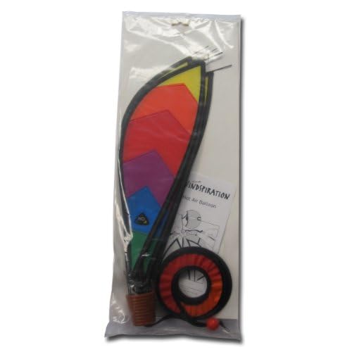 Hot Air Balloon Wind Spinner – Sunrise Garden Twist, 41"