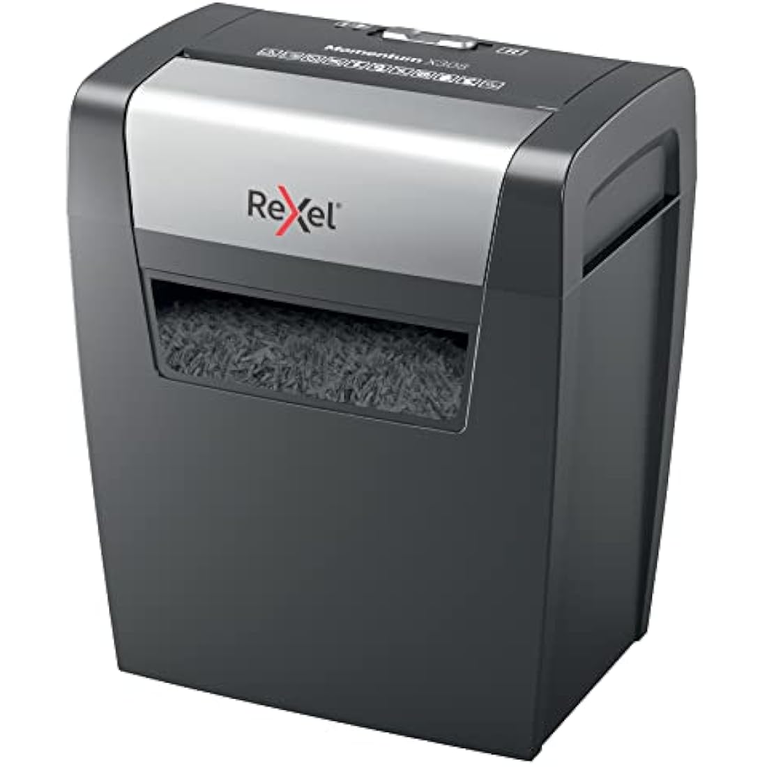 Rexel Momentum X308 Cross Cut Paper Shredder | 8 Sheet Capacity, 15L Bin