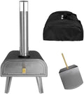 George Foreman 16 Inch Wood Fired Pizza Oven | Portable BBQ Smoker & Bag