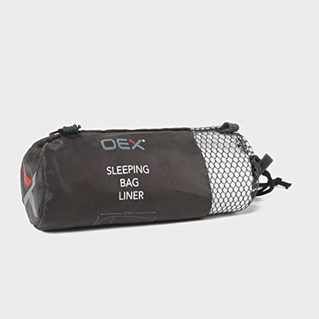 OEX Silk Mummy Sleeping Bag Liner | Lightweight Travel Sheet - White