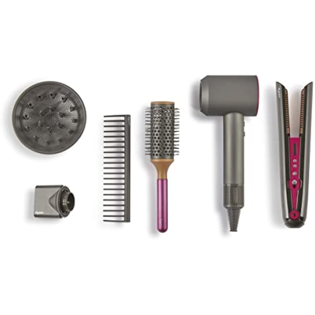 Casdon Dyson Deluxe Styling Set – Toy Hairdryer and Straightener