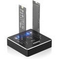 FIDECO M.2 NVMe SATA SSD Docking Station | 20Gbps Offline Cloner
