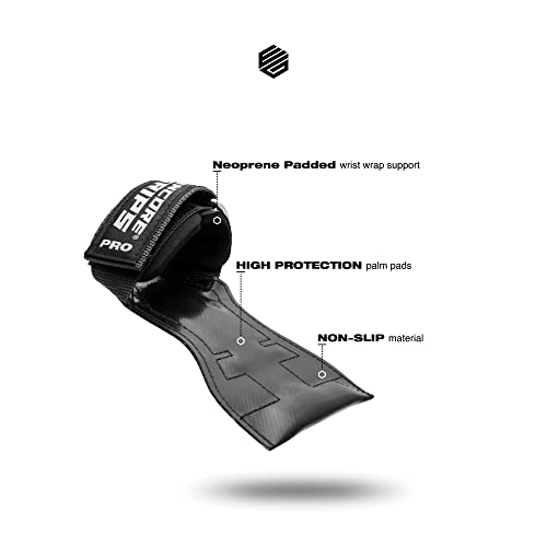 Jolof Store Weight Lifting Grips – Rubber Padded Wrist Support Straps