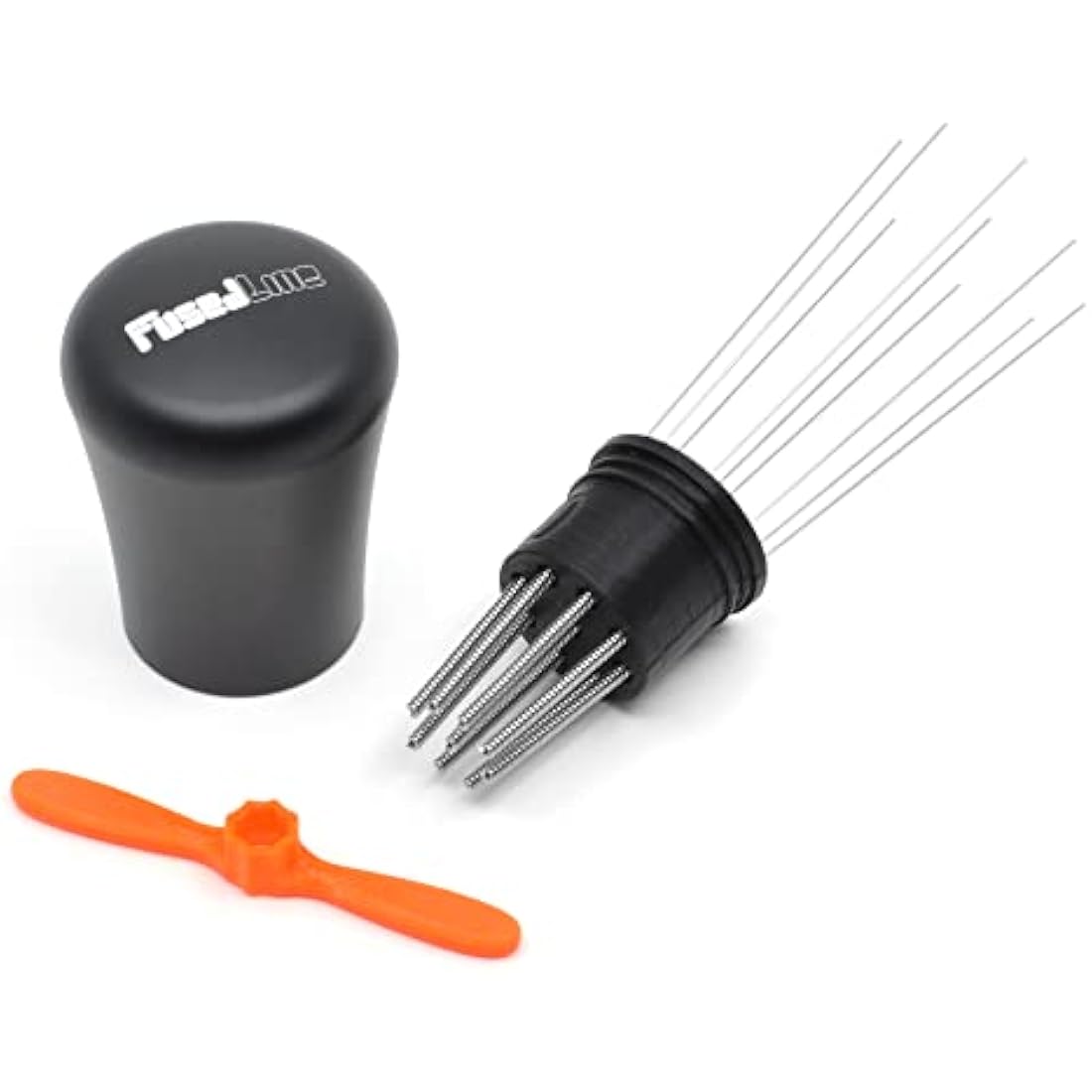Jolof Store Metal WDT Tool - Black Anodized Aluminum Espresso Stand